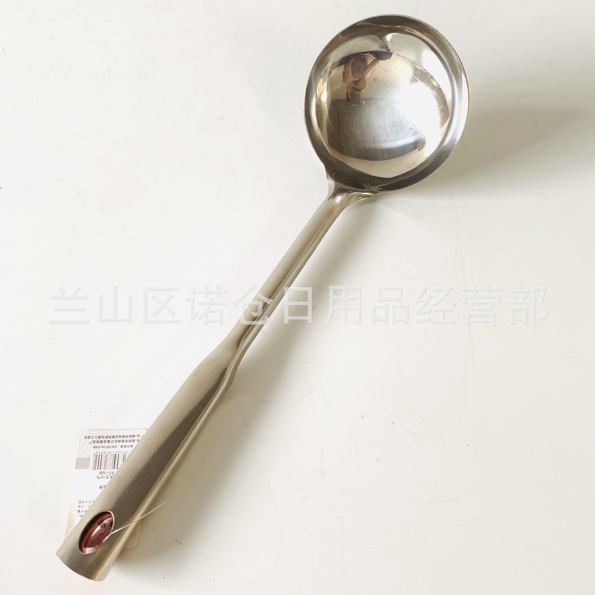 无磁大勺 临沂五元不锈钢勺子 厨房用品餐具批发 烹饪勺地摊热卖