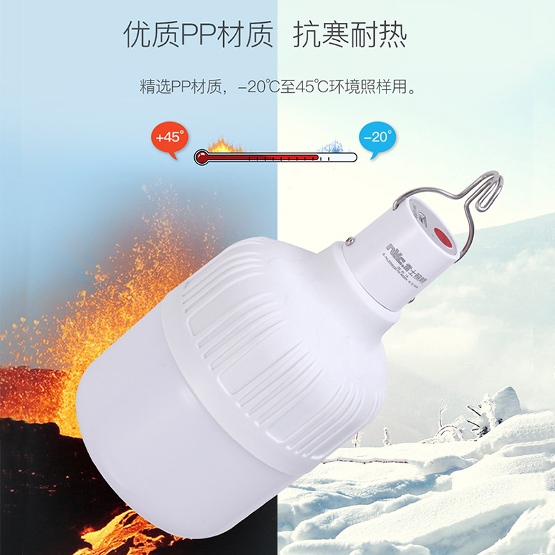 .led应急灯 家用充电夜市摆摊地摊停电户外露营可移动无线便携球