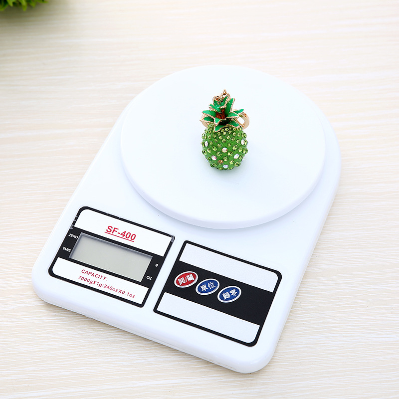 SF400高精度厨房电子称 厨房秤 家用食品电子秤 烘焙秤10kg