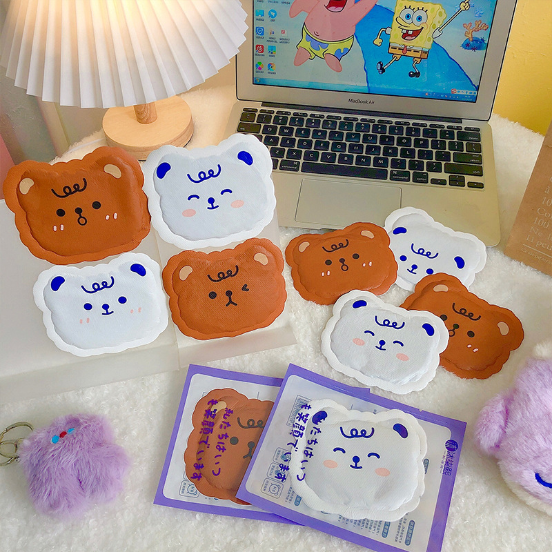 卡通异形暖贴可爱女大姨妈暖肚贴冬季情侣款暖宝宝贴学生暖身贴