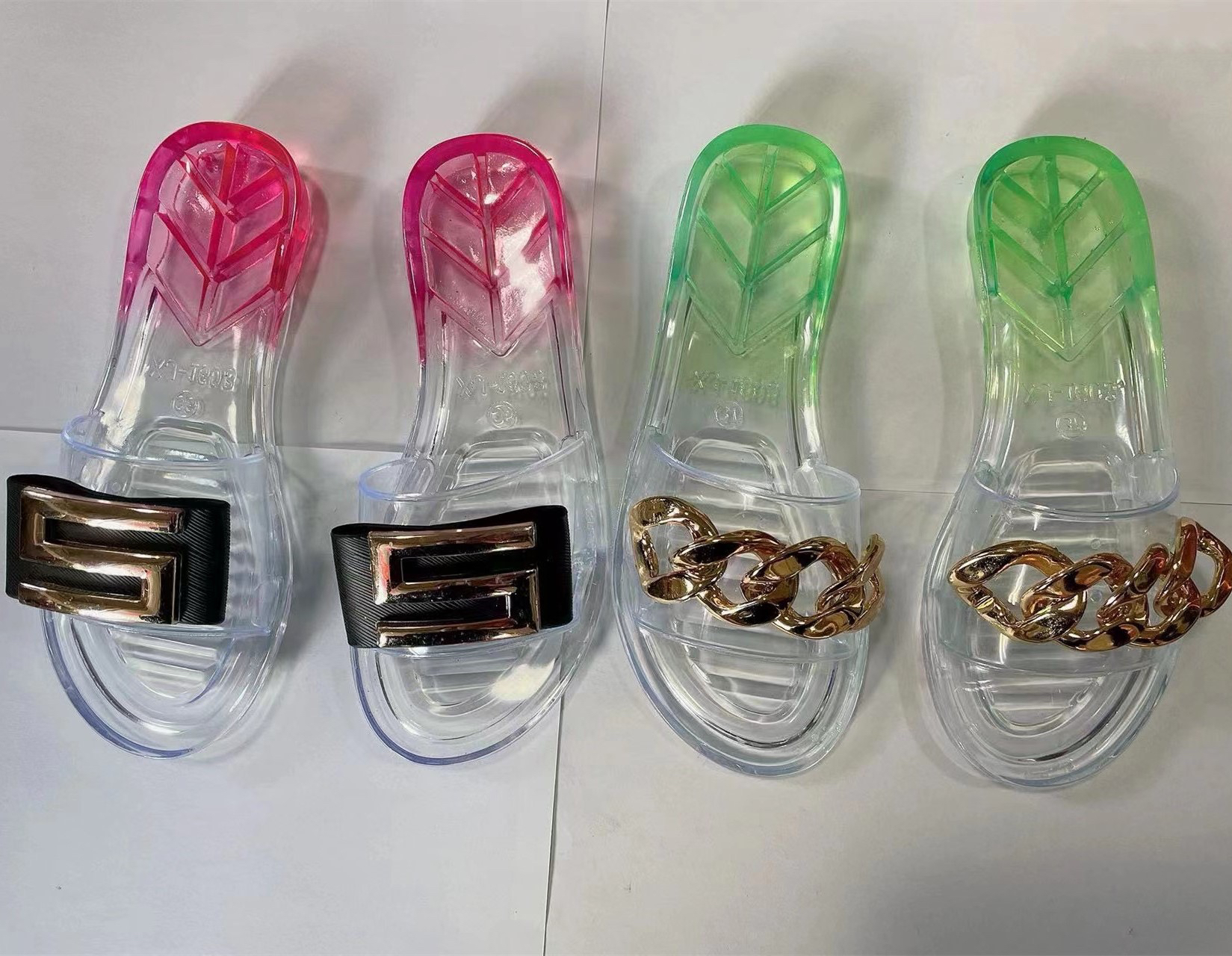 跨境拖鞋女式一字凉拖鞋时尚休闲韩版外穿沙滩凉拖鞋外贸现货批发