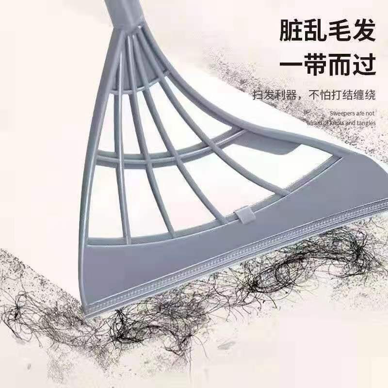 现货魔法拖把干湿两用刮水扫把不留痕硅胶拖把可拆卸式拖把可一件