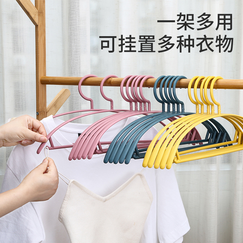 衣架家用挂衣衣服无痕架子加粗加厚撑子晾衣撑晒衣挂衣架子批发 T