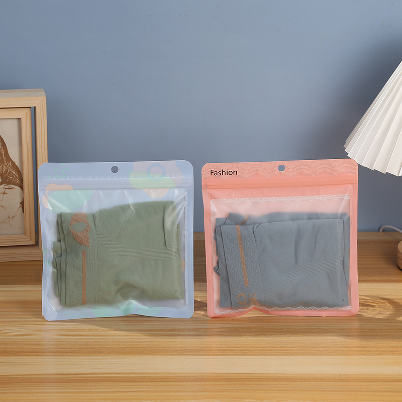 时尚fashion内裤丝袜包装袋 亚光膜复合袋 自封袋衣服包装袋批发