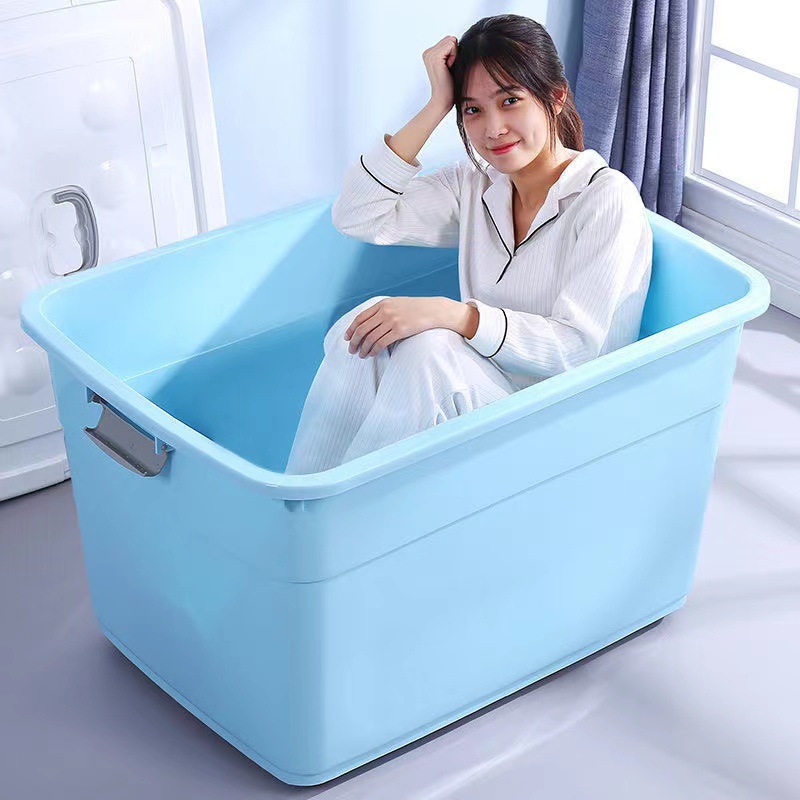 特大号收纳箱家用塑料衣服玩具整理筐零食储物盒宿舍搬家周转箱子