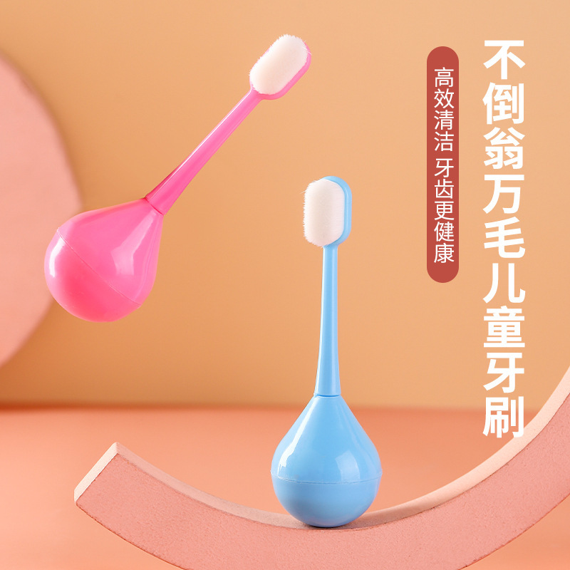 儿童牙刷宝宝手动3岁以上2-6-12岁婴儿口腔清洁乳牙软毛刷牙神器