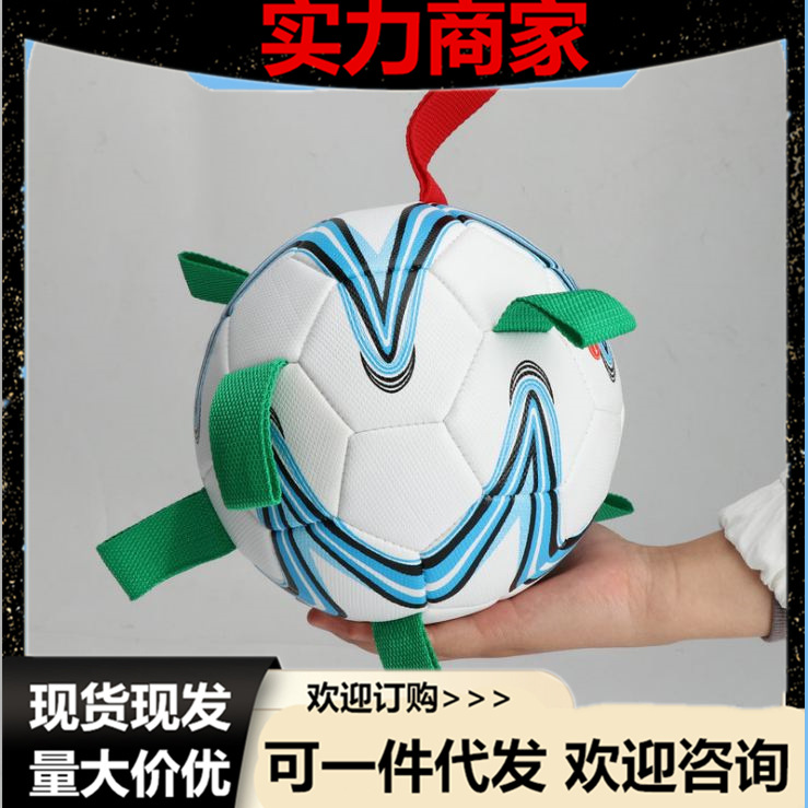 跨境货源 新款PU狗狗玩耍足球 户外便携宠物互动玩具 宠物用品