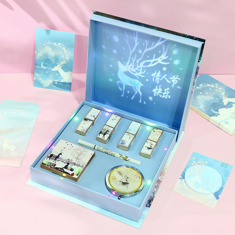 投影礼盒套装七夕情人节礼物新款新品送女友创意生日礼物女生礼品
