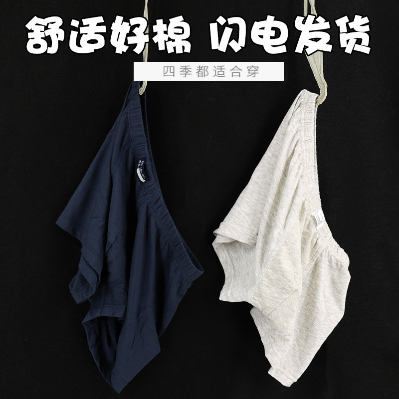 裤衩短裤 莫代尔男士内裤平角裤 底裤四角裤