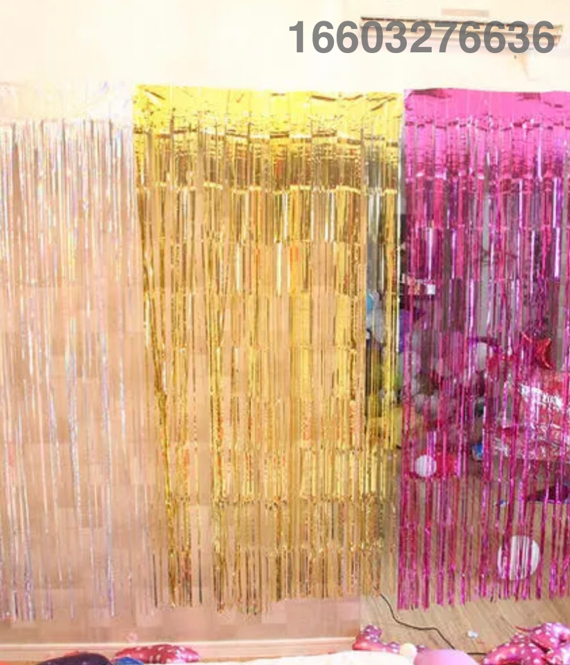 厂家直销 雨丝帘 雨丝门帘 热销 派对 节日 婚庆 雨丝门帘