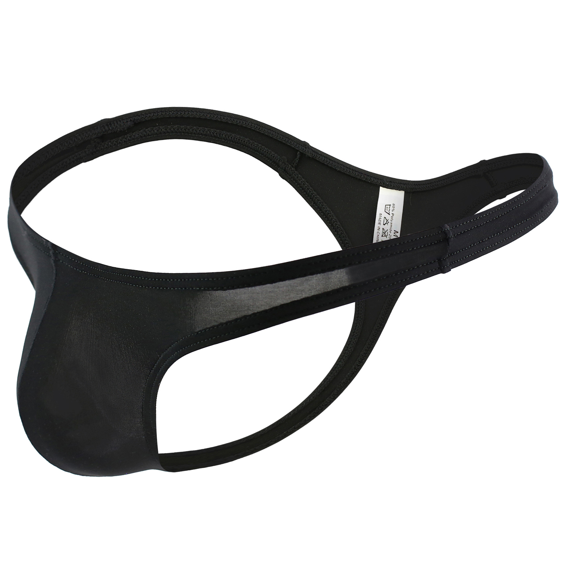 厂家批发性感夏季男士内裤冰丝透气舒适低腰潮男丁字裤纯色青年裤