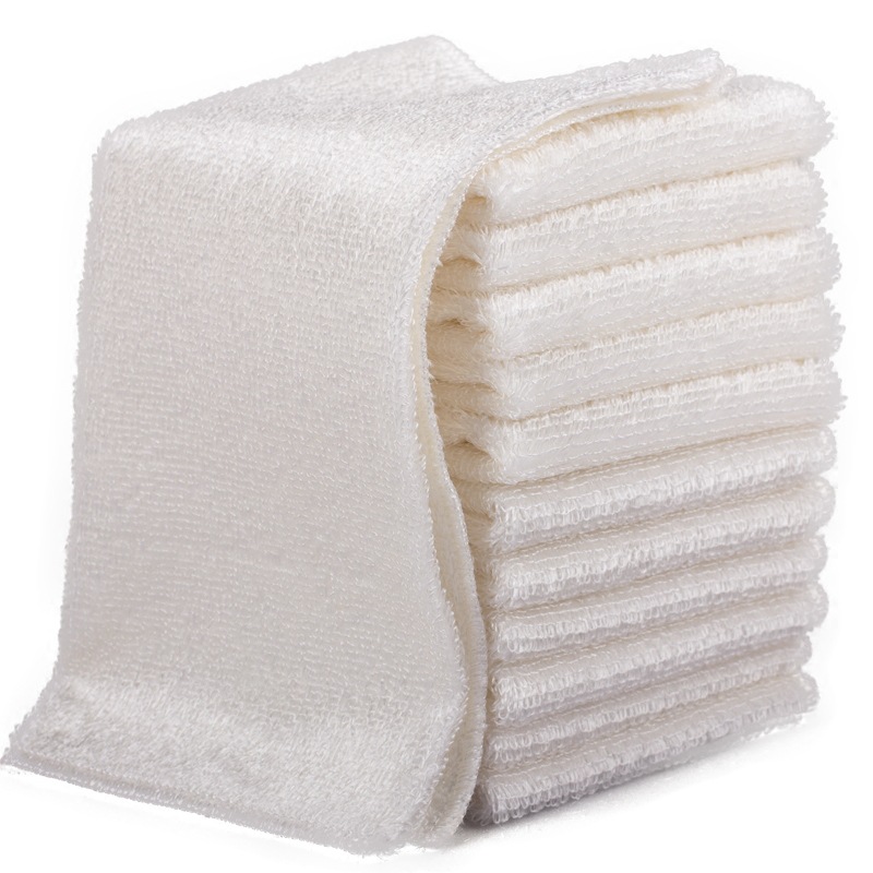 不易掉毛双层加厚厨房清洁用品竹纤维洗碗巾不易沾油抹布洗碗布