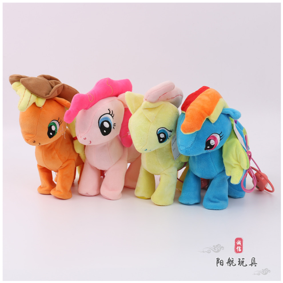 卡通彩色独角兽儿童玩具可爱小马玩偶儿童电动唱歌跳舞玩具