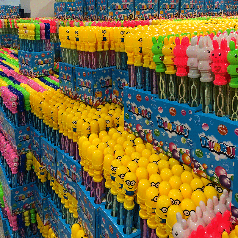 灯光泡泡棒七彩浓缩吹泡泡儿童男孩玩具泡泡水地摊热卖泡泡机批发