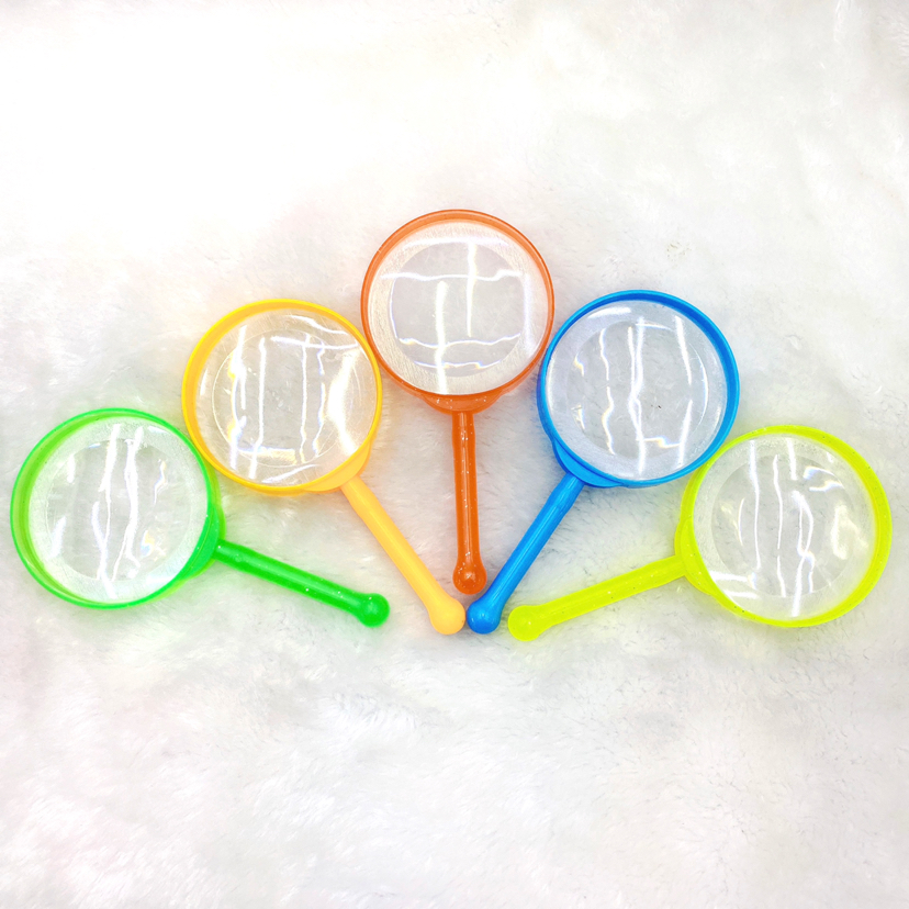 放大镜考古扩大镜儿童光学仪器缩放镜玩具配套字体测大镜