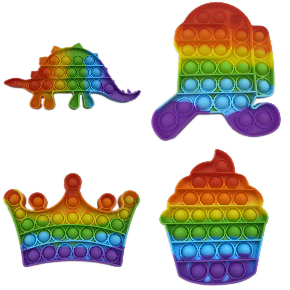 小号彩虹剑龙皇冠冰淇淋奔跑机器人灭鼠先锋儿童解压互动益智玩具