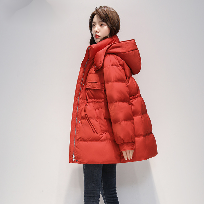 短款羽绒服202年秋冬新款韩版女90绒白鸭绒服女士羽绒服批发
