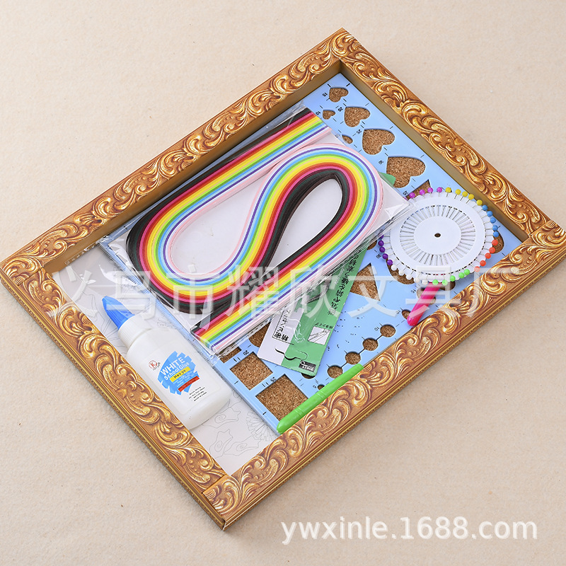 衍纸盒装1808套装7件套，衍纸工具图纸衍纸条套装