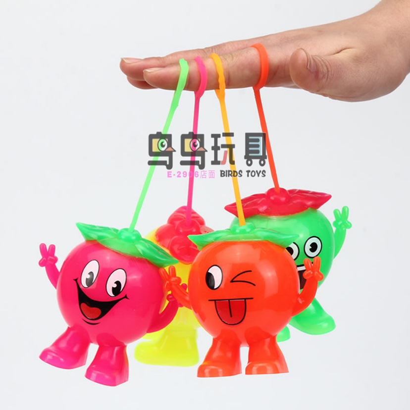 儿童小朋友孩子益智启蒙辩色幼儿园闪光发光发声捏下响弹力球玩具