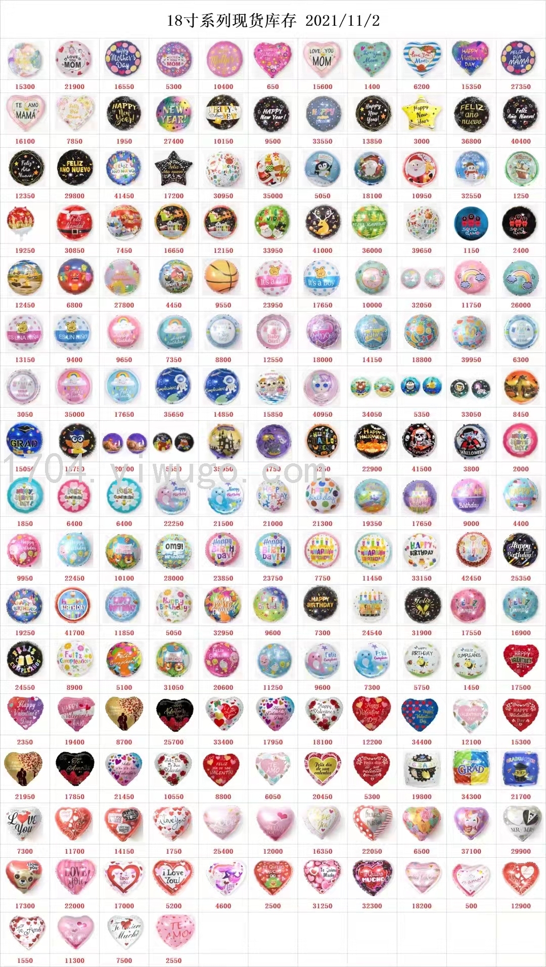 生日卡通圆形铝膜气球装饰布置派对铝膜气球