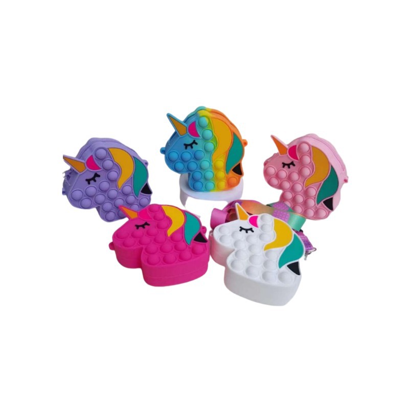 跨境爆款灭鼠先锋新款包包儿童解压包灭鼠先锋角兽马头迷你斜挎包