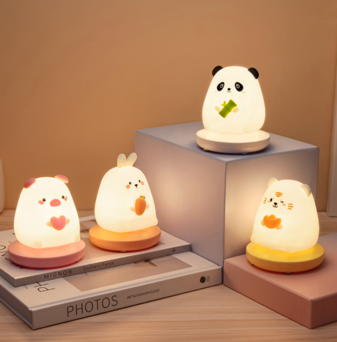 新款硅胶小夜灯外贸专供