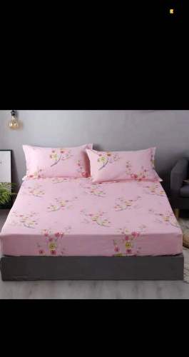 Chuanghong Home Textile Bedspread Four-Piece Set Three-Piece Plain Printed Bedspread Bed Sheet Bedding Pillowcase