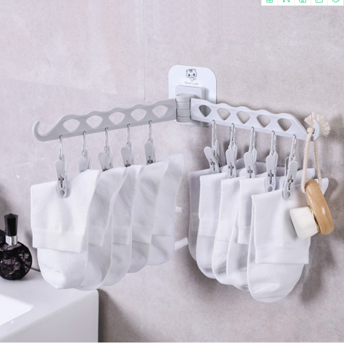 晾晒夹挂物架折叠架外贸专供