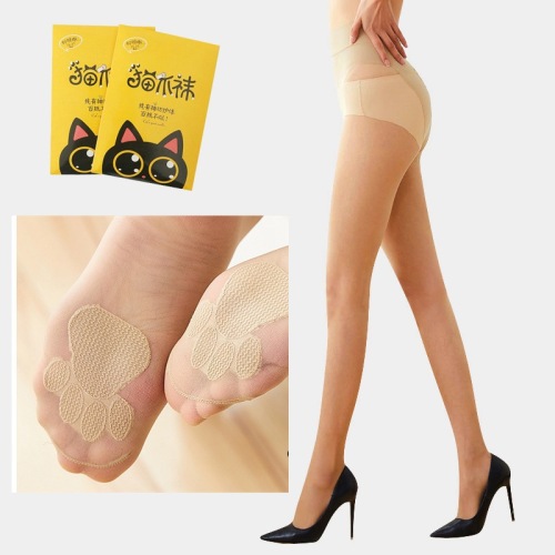 Internet Celebrity Cat‘s Paw Socks Arbitrary Cut Cat Scratch Not Easy to Break Socks Spring and Summer Anti-Snagging Ultra-Thin Seamless Sexy in Stock Wholesale
