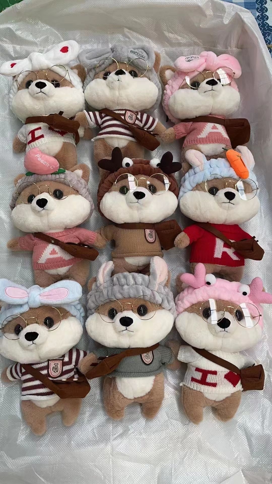 创意网红新款柴犬毛绒玩具公仔可爱安抚娃娃抱枕送儿童女友礼物