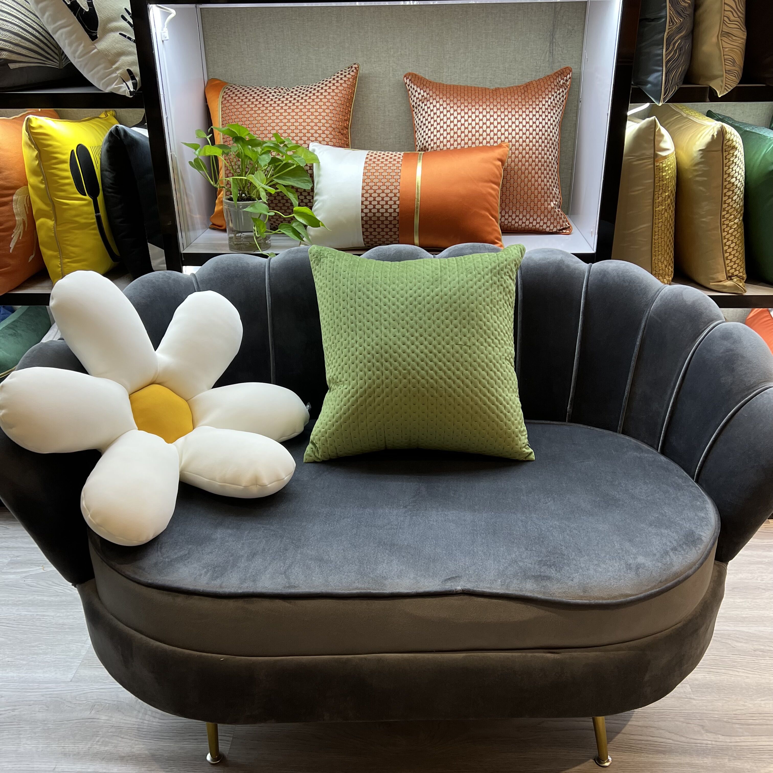 经编丽丝绒荷兰绒 超声波压花抱枕靠垫 家居 酒店 样板间沙发靠垫