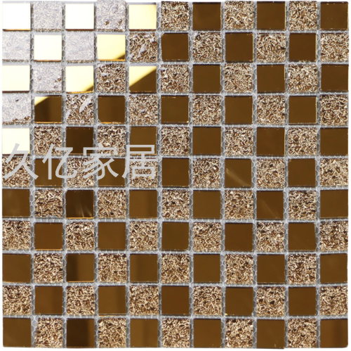 Self-Adhesive Tile Sticker Living Room Television Background Wall Aluminum-Plastic Plate Glass Mosaic Wall Sticker Waterproof Surface Decoration