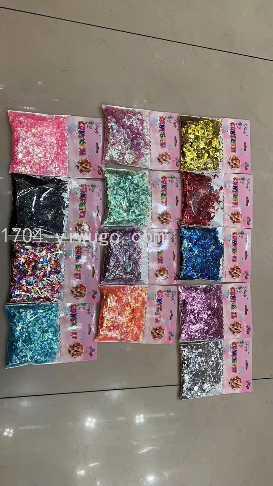 气球填充 装饰纸屑 DIY气球填充纸屑生日节日装饰