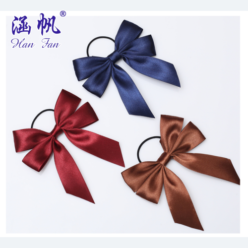 yiwu factory direct underwear small decorative flowers hand-wound bow gift ribbon hair accessories small flower barrettes