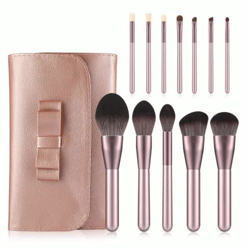 Manufacturers Supply 12 Small Grape Makeup Brushes Set bionic Hair Small Grape Makeup Brush Full Set of Beauty Tools