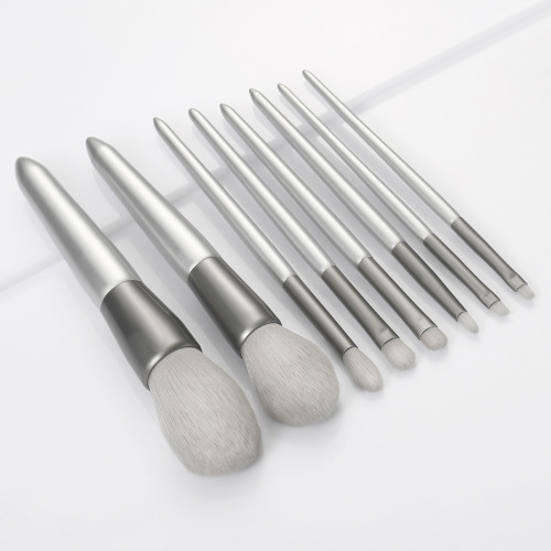  Makeup Brushes Set Storage Bag Artificial Fiber Wooden Handle Blush Brush Loose Brush Spot 