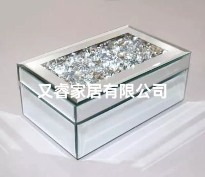 Glass Diamond Jewelry Box Jewelry Box Storage Box