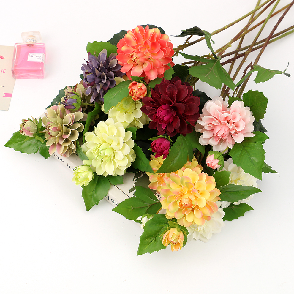 仿真花仿真蒲公英风信子假花北欧风ins 浪漫装饰花插花花仿真植物