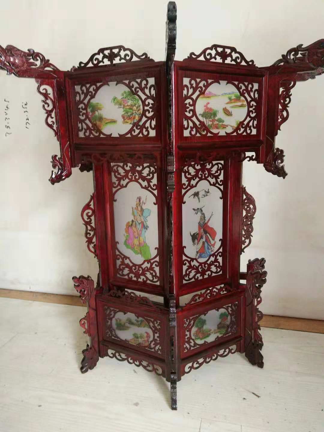 实木八仙宫灯