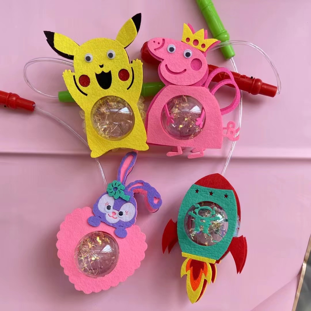 夜市货源厂家批发卡通儿童古风手提恐龙玉兔灯笼新奇玩具元宵节