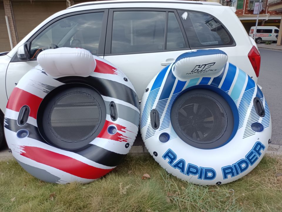 Bestway43116成人游泳圈装备超大号加厚胖子漂流坐圈浮船