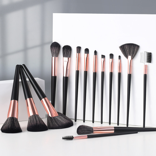 15 makeup brushes set eye shadow blush loose powder highlight repair brush foundation full set of beauty tools
