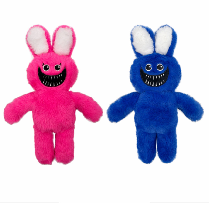 跨境爆款公仔poppy playtime兔毛绒玩具游戏周边波比公仔玩偶礼物