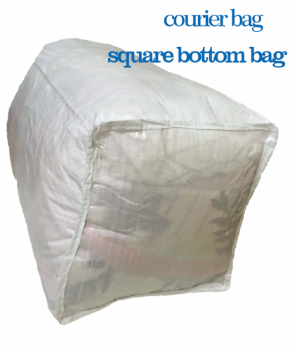 Factory Direct Sales Pp Square Bottom Packing Bag Color Printing Woven Bag Pp Woven Bag Express Envelope Packing Bag Transport Bag