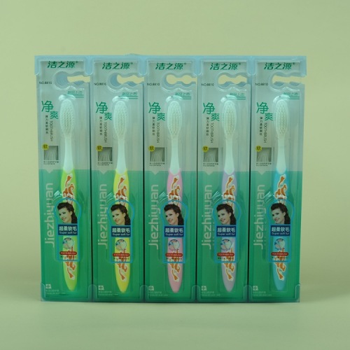 Toothbrush Wholesale Clean Source 8810（30 PCs/Seat） Soft-Bristle Toothbrush