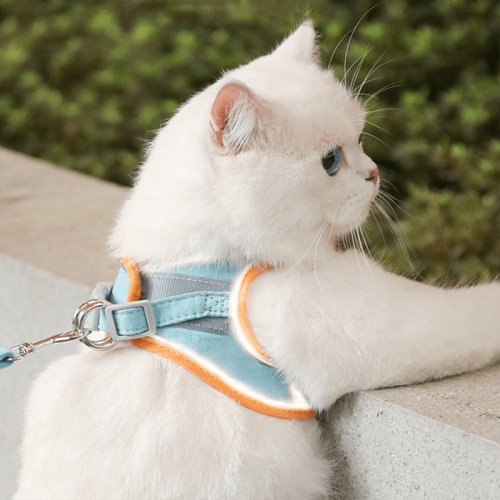 Cat Vest Traction Rope Dog Supplies Dog Chain Strap Cat Special Pet Harness Dog Rope Set 