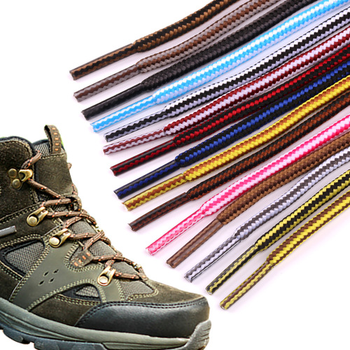 new manufacturers sports casual shoes work shoes martin boots big toe leather boots two-color striped shoelaces