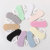 Summer Ultra-Thin Candy-Colored Female Socks Velvet Invisible Stockings Silicone Women's Children's Stall Socks No Show Socks