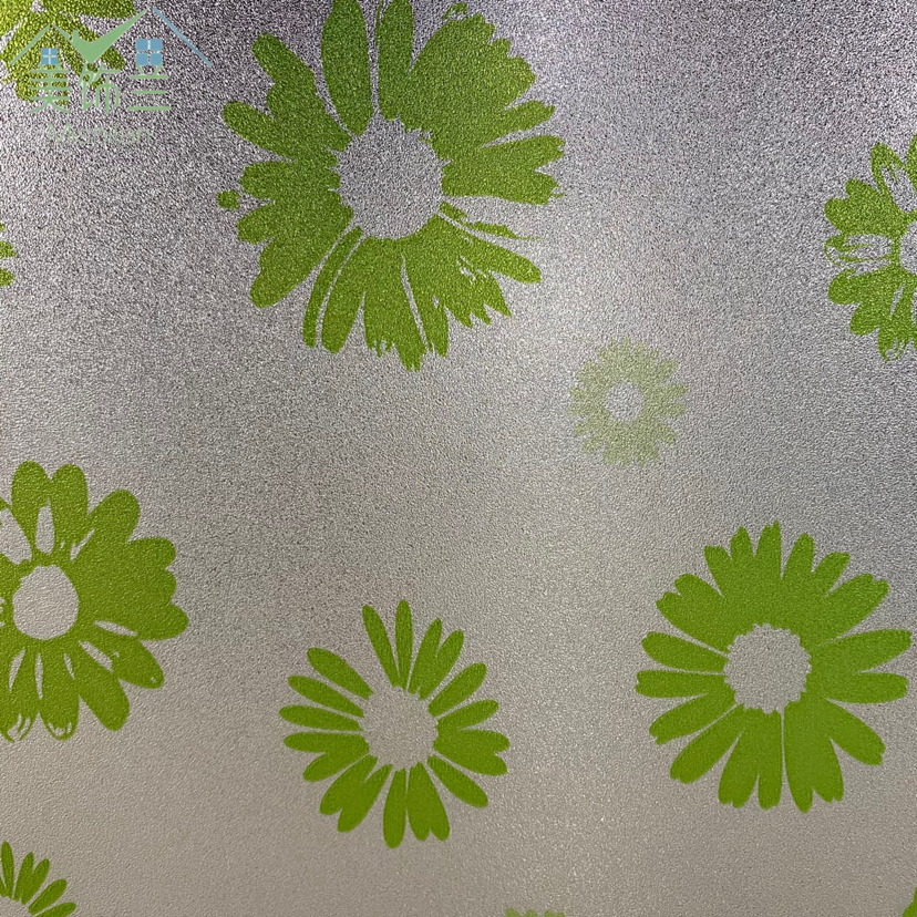 印刷静电磨砂窗户玻璃贴走光不透光玻璃贴膜窗贴防窥遮光厕所窗膜详情4