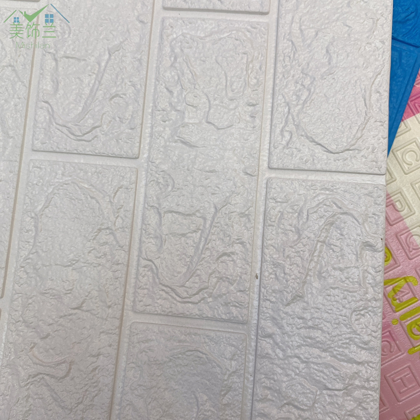墙贴自粘卧室温馨3D立体墙贴防水防潮防霉泡沫砖防撞背景墙壁贴纸详情5